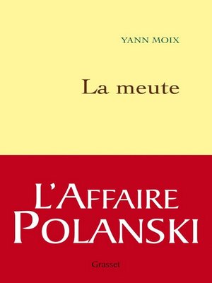 cover image of La meute